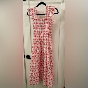 Hill House Nap dress in mermaid print